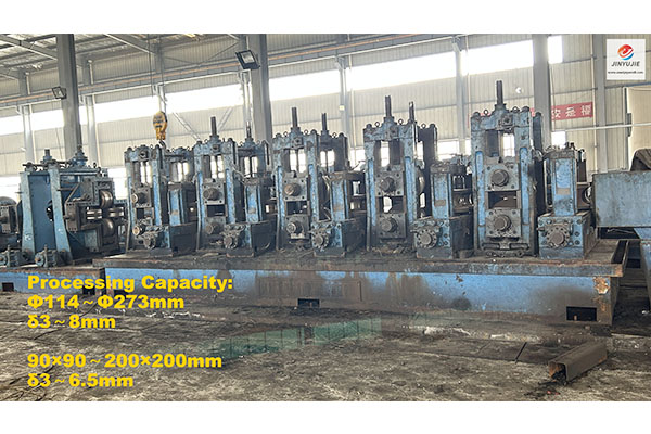 Used ERW High-Frequency Pipe Making Machine Of Φ219-Φ273mm,90*90-200*200mm